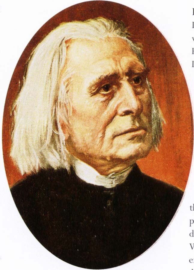 felix mendelssohn a portrait of franz liszt in old age